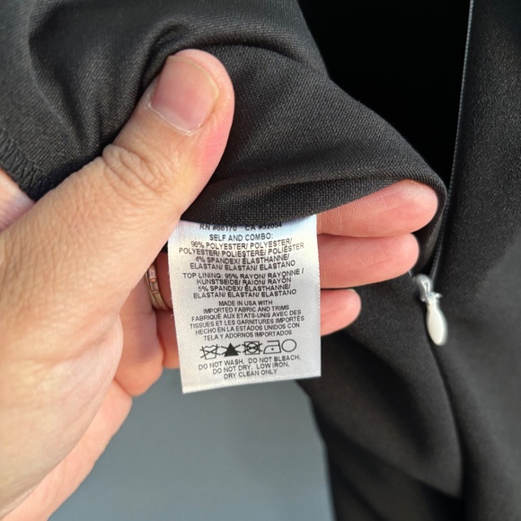 NWT HUTCH Anthropologie Black & White Open Back Jumpsuit - Size 0 - Picture 7 of 11